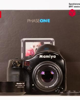 Mamiya 645 AFD II + AF 80 F2.8 + Dorso PhaseOne P6