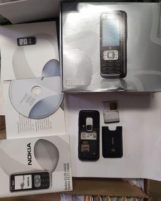 NOKIA 6120 E66 cavo scatola CD batteria manuale