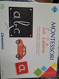 Montessori Le lettere