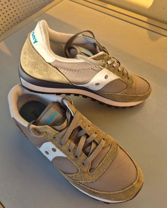 Scarpa Saucony Jazz n°42 verde militare 