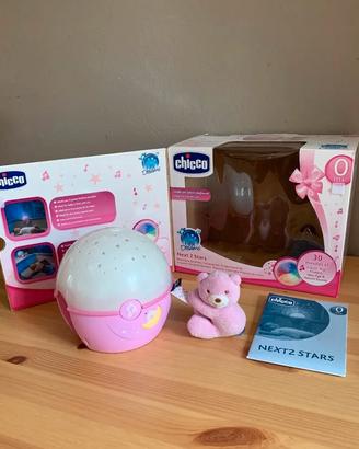 CHICCO Next 2 Stars proiettore luce culla lettino