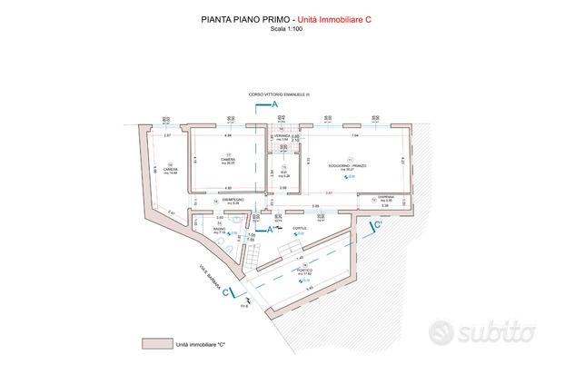 Ampio e luminoso quadrivano ristrutturato a nuovo