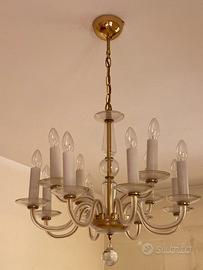 Lampadario Cristallo Venini