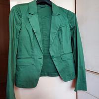 Giacca estiva verde
