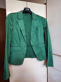 Giacca estiva verde