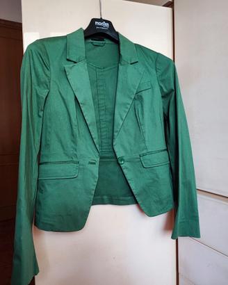 Giacca estiva verde