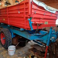 Rimorchio vendemmia meccanizzata