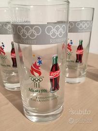 Set bicchieri Coca-Cola Olimpiadi Atlanta 1996