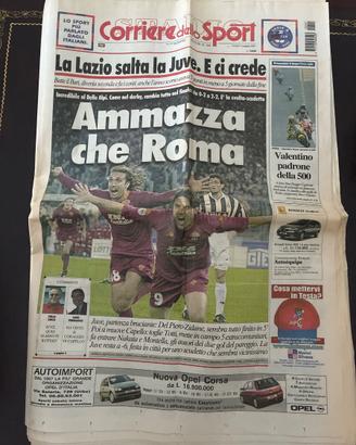 Juve Roma 2-2 del 7/05/2001 Corr. d. Sport