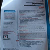 libro matematica multimediale azzurro 1