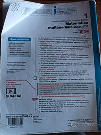 libro matematica multimediale azzurro 1