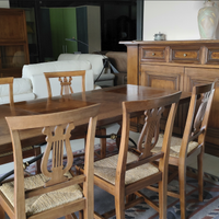 Soggiorno Massello Noce Nazionale EXPO' come foto