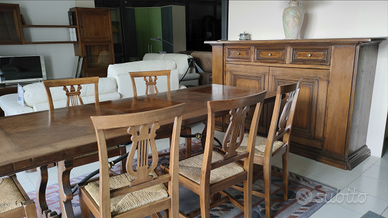 Soggiorno Massello Noce Nazionale EXPO' come foto