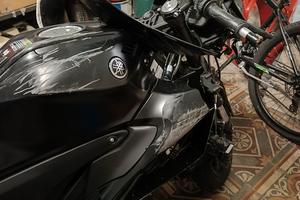 Moto Yamaha incidentata 