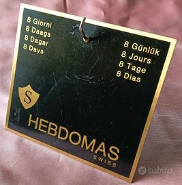 Espositore vintage per orologio da tasca Hebdomas 