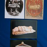 lotto cartoline votive   Maria bambina