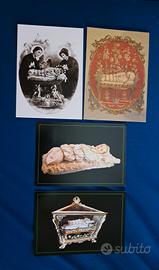 lotto cartoline votive   Maria bambina