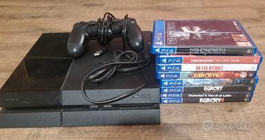Playstation 4 250GB + 8 giochi