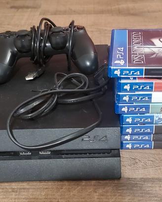 Playstation 4 250GB + 8 giochi