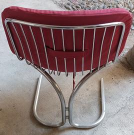 4 sedie vintage cromate “wire” (cantilever)