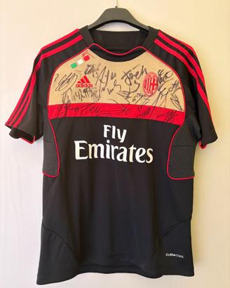 Maglia Allenamento Kid AC Milan Autografata