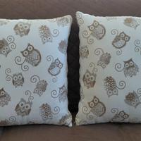 Cuscini arredo fantasia gufo