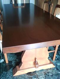 Tavolo in massello + 6 seggiole - LEGGERE BENE