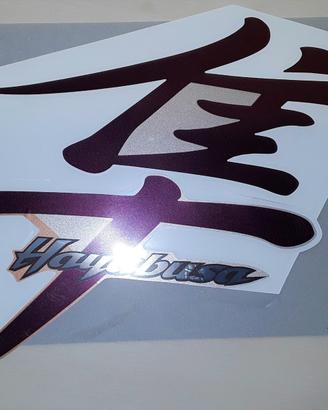 Adesivo emblema carena dx gsx1300r hayabusa 00-03