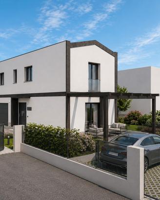 Villa moderna di nuova costruzione