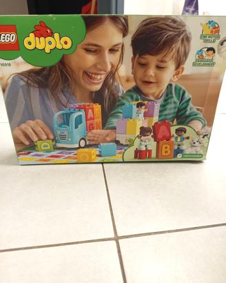lego duplo camion alfabeto 