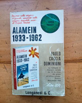 Alamein 1933-1962 -Paolo Caccia Dominioni