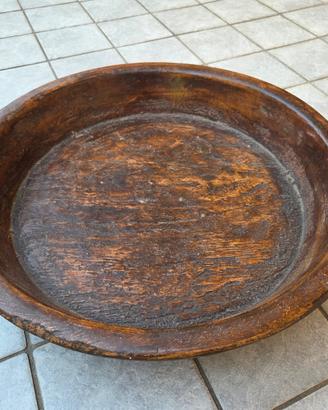 Piatto vassoio rustico in legno
