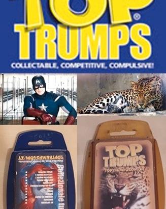 TOP TRUMPS n. 2 giochi di carte