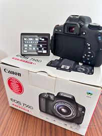 Canon eos 750d obiettivo stm come nuova no 80d 70d