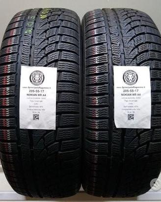 2 gomme 205 55 17 nokian a8082
