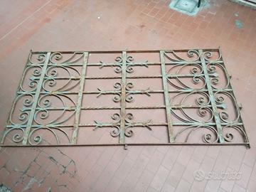 2 grate ferro battuto inferriata finestra