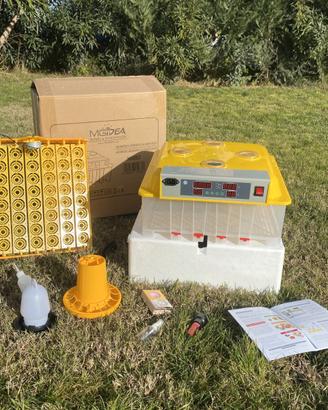 INCUBATRICE NUOVA 56 POSTI UOVA GALLINE AUTOMATICA