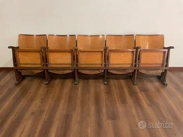 Sedie Cinema vintage