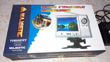 TV + Radio ,Majestic 5 pollici a colori