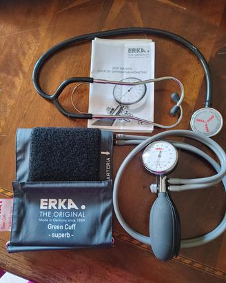 misuratore di pressione e stetoscopio ERKA