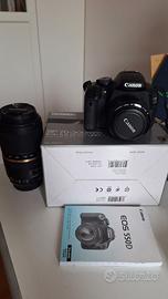 EOS 550D + CANON 50 MM + TAMRON 70 300 SP VC USD