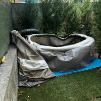 Piscina riscaldata intex