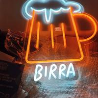 applique/insegna neon "birra"