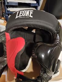 leone casco boxe 