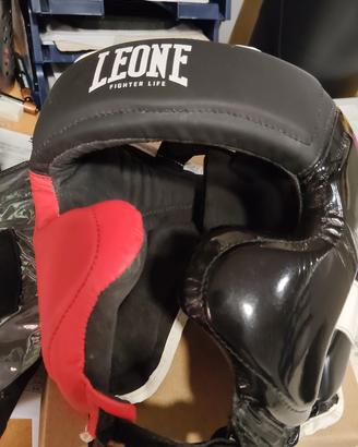 leone casco boxe 