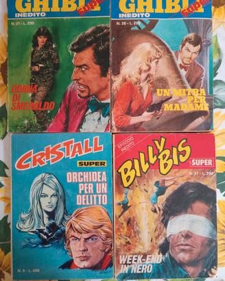 albi intrepido anni 70 4 pezzi 