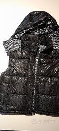 Desigual gilet imbottito nero donna M