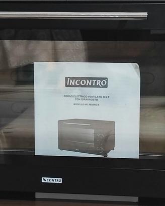 FORNO VENTILATO GIRARROSTO 60LT.