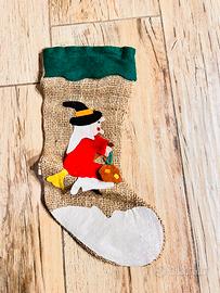 Calza befana strega volante