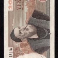 VENTIMILA 20000 LIRE TIZIANO DA VERCELLI ITALIA